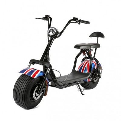 Wholesale high performance electric motorcycle scooter citycoco with 1500W fat tire